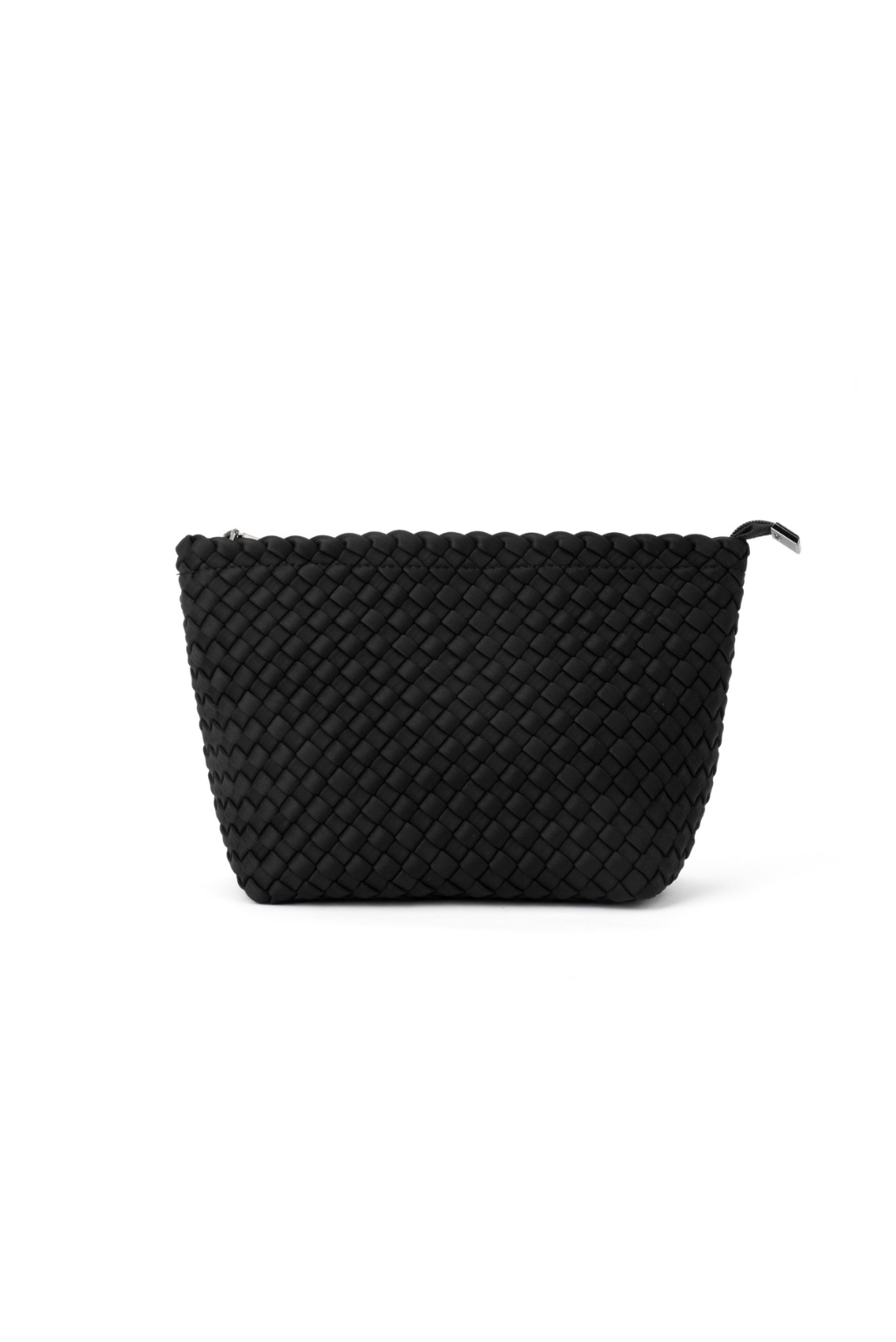 Woven Cosmetic Bag Black