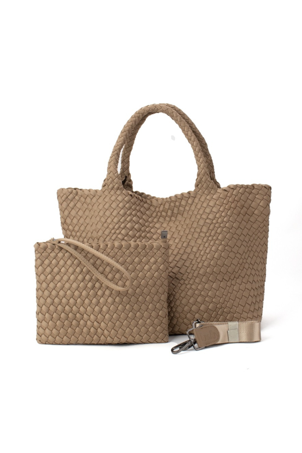 Beige Woven Tote *Pre-Order*