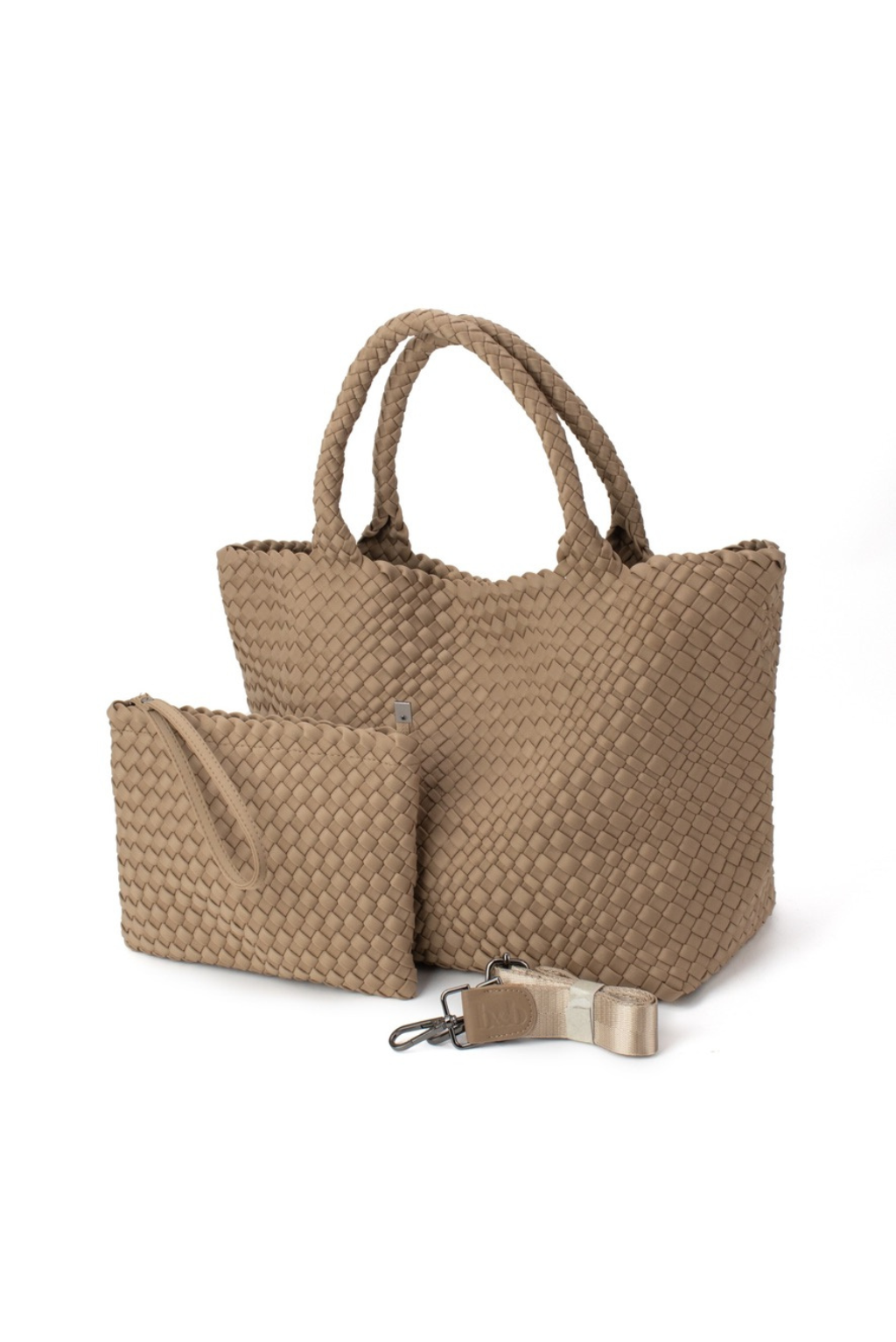 Beige Woven Tote *Pre-Order*