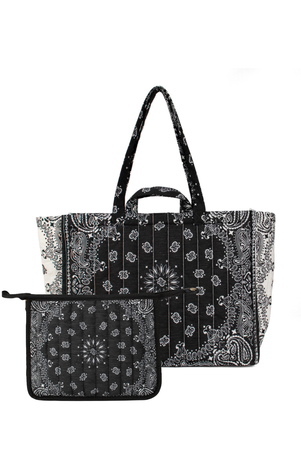 Black & White Bandana Tote