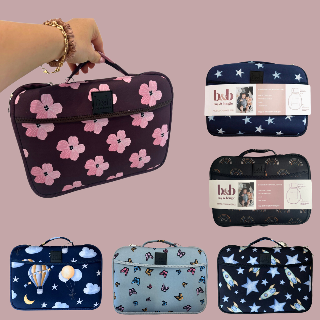 Diaper Backpack & Change Pad Bundle
