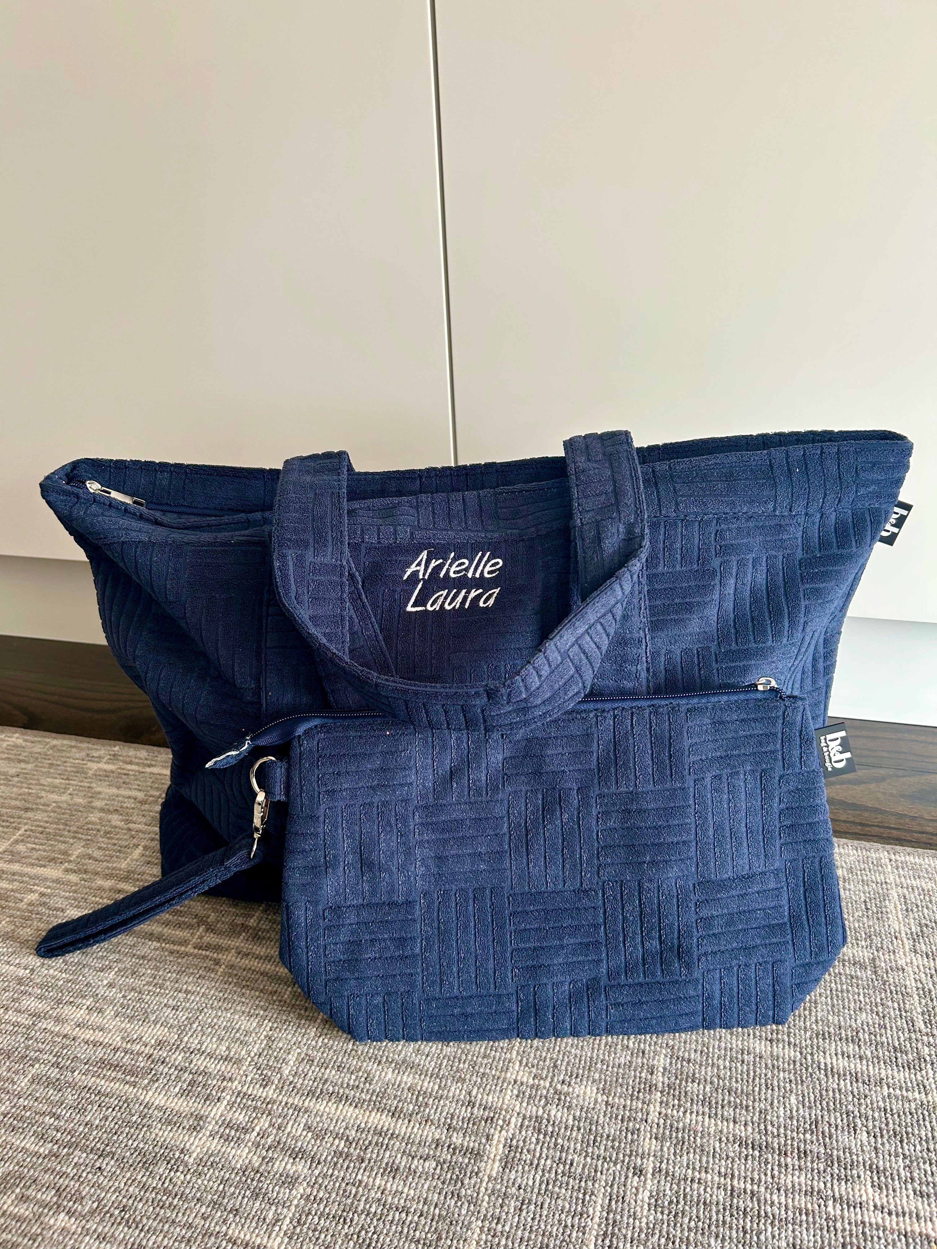 Terry Pouch in Navy