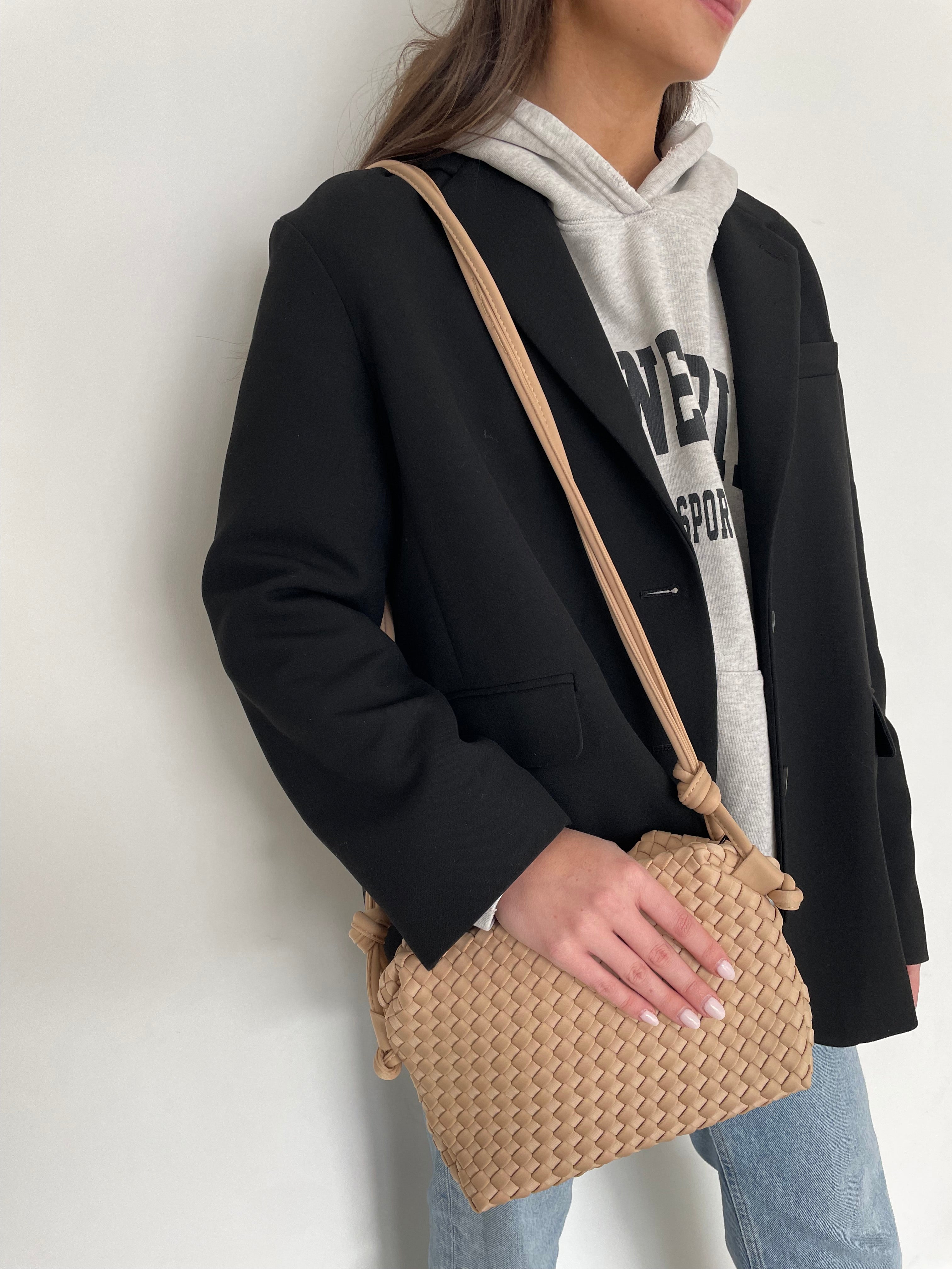Tan Mini Crossbody