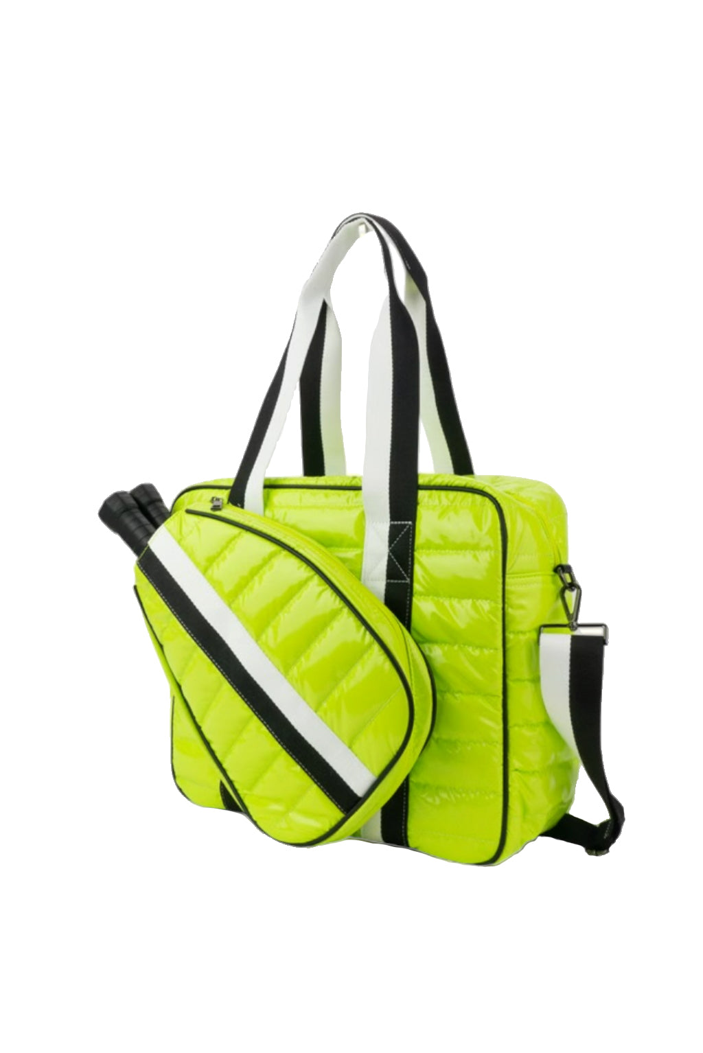 Pickleball Puffer Bag - Neon