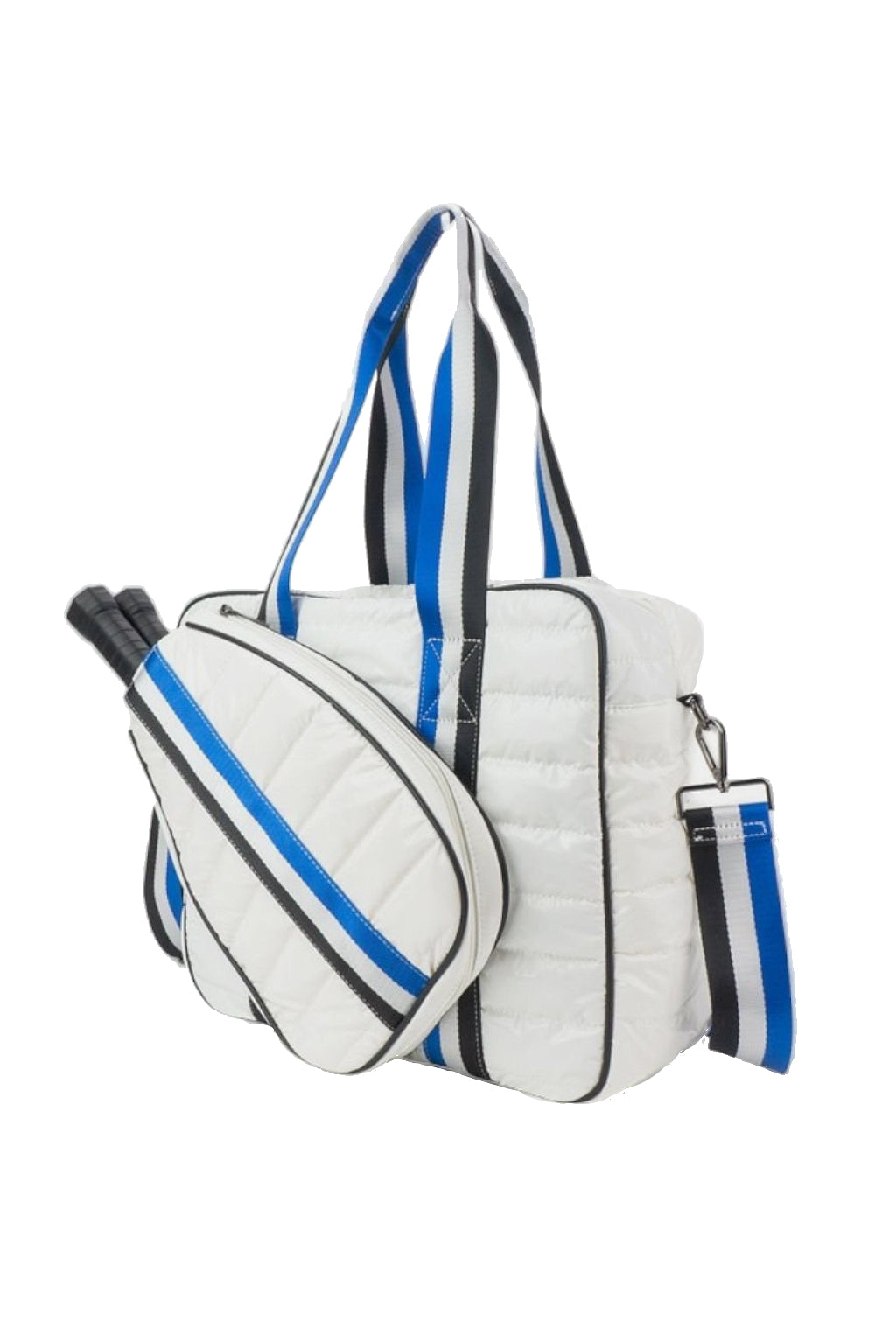 Pickleball Puffer Bag- White