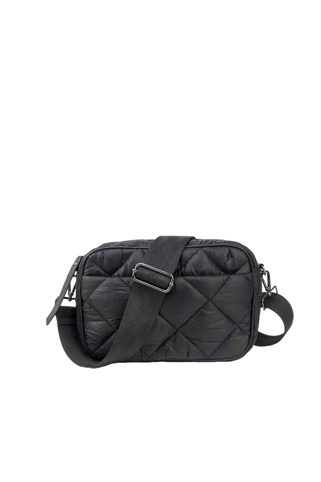 Quilted Crossbody in Black