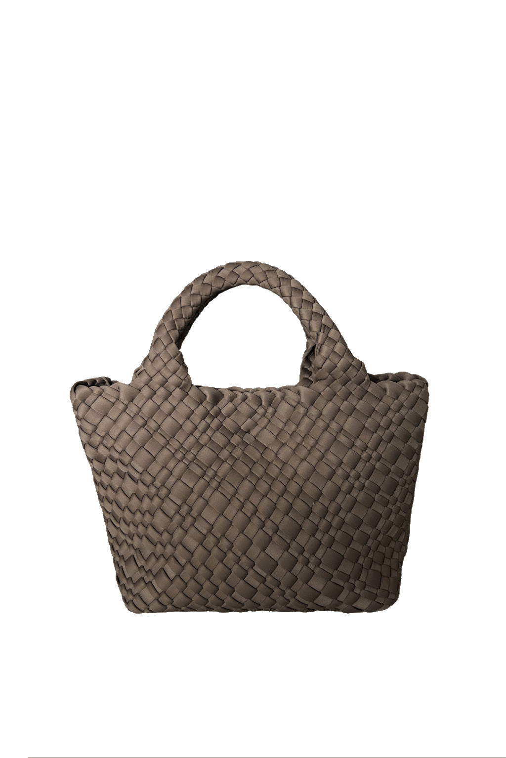Small woven crossbody in Desert