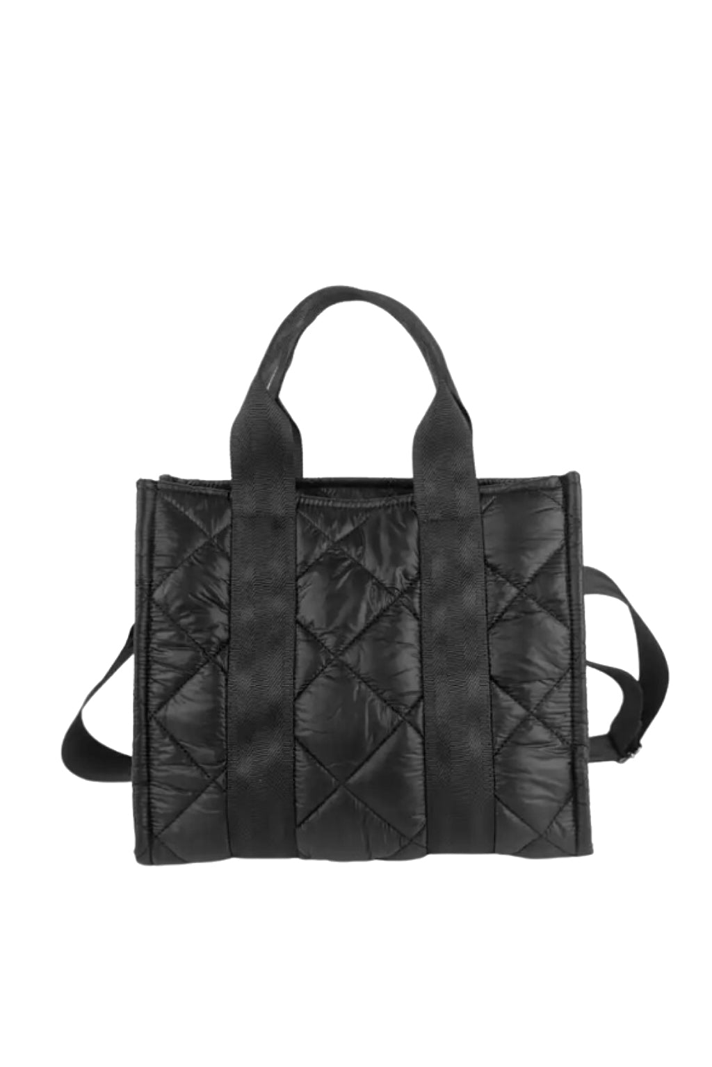Structured Tote in Black