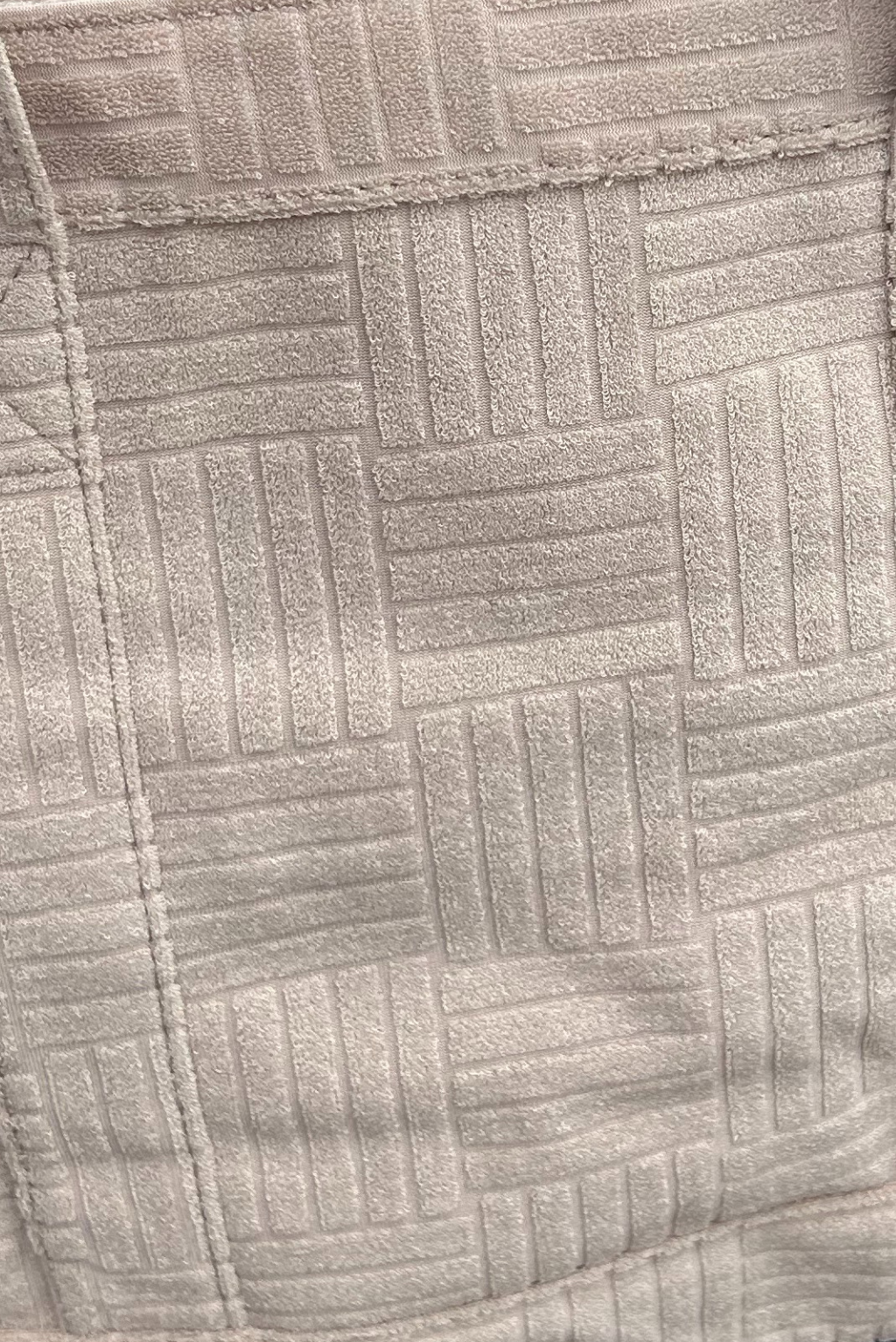 Terry Cloth Tote in Neutral