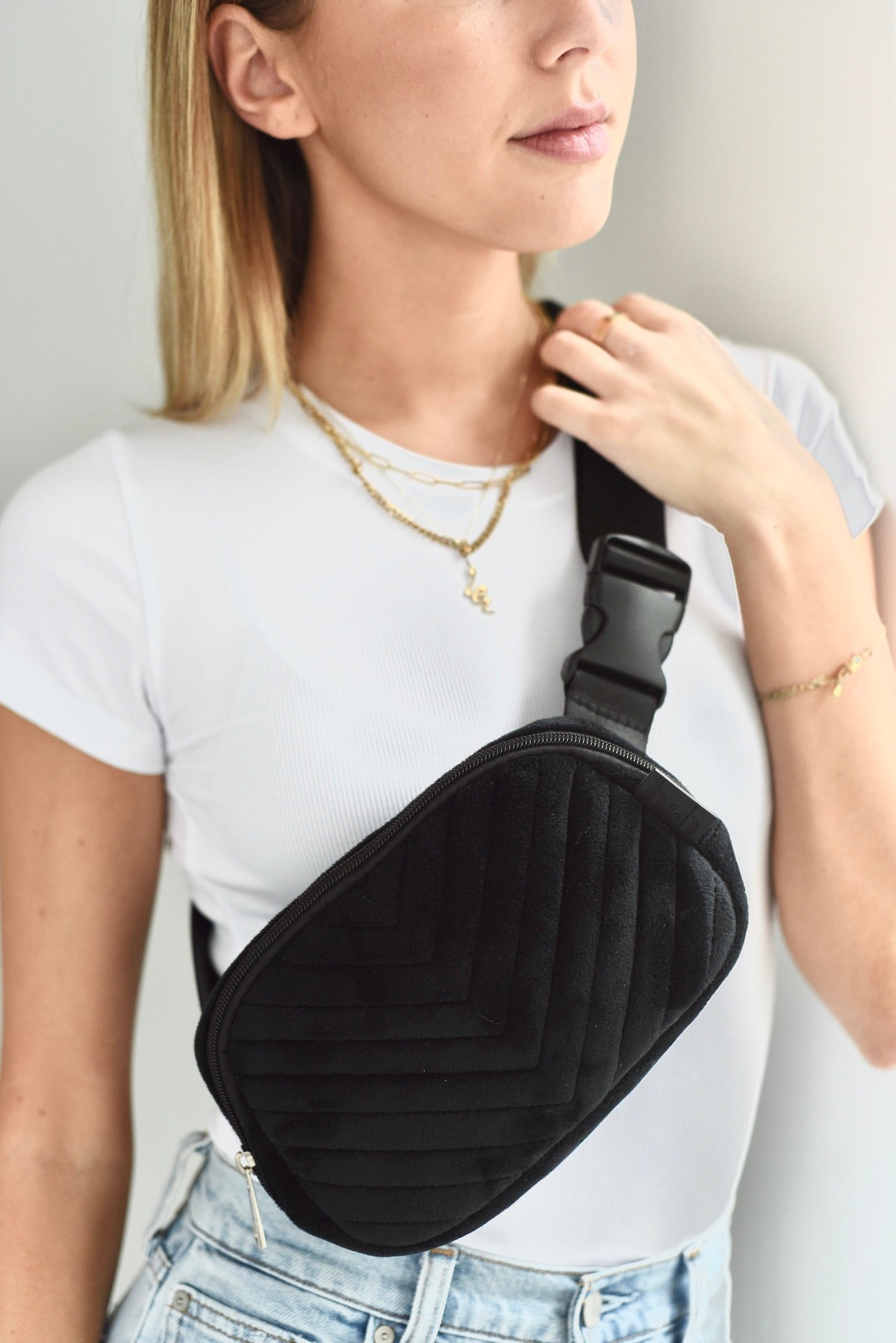Velvet Belt Bag