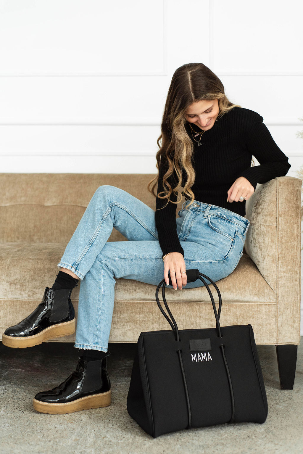 Midnight Zipper Tote *BACK IN STOCK*