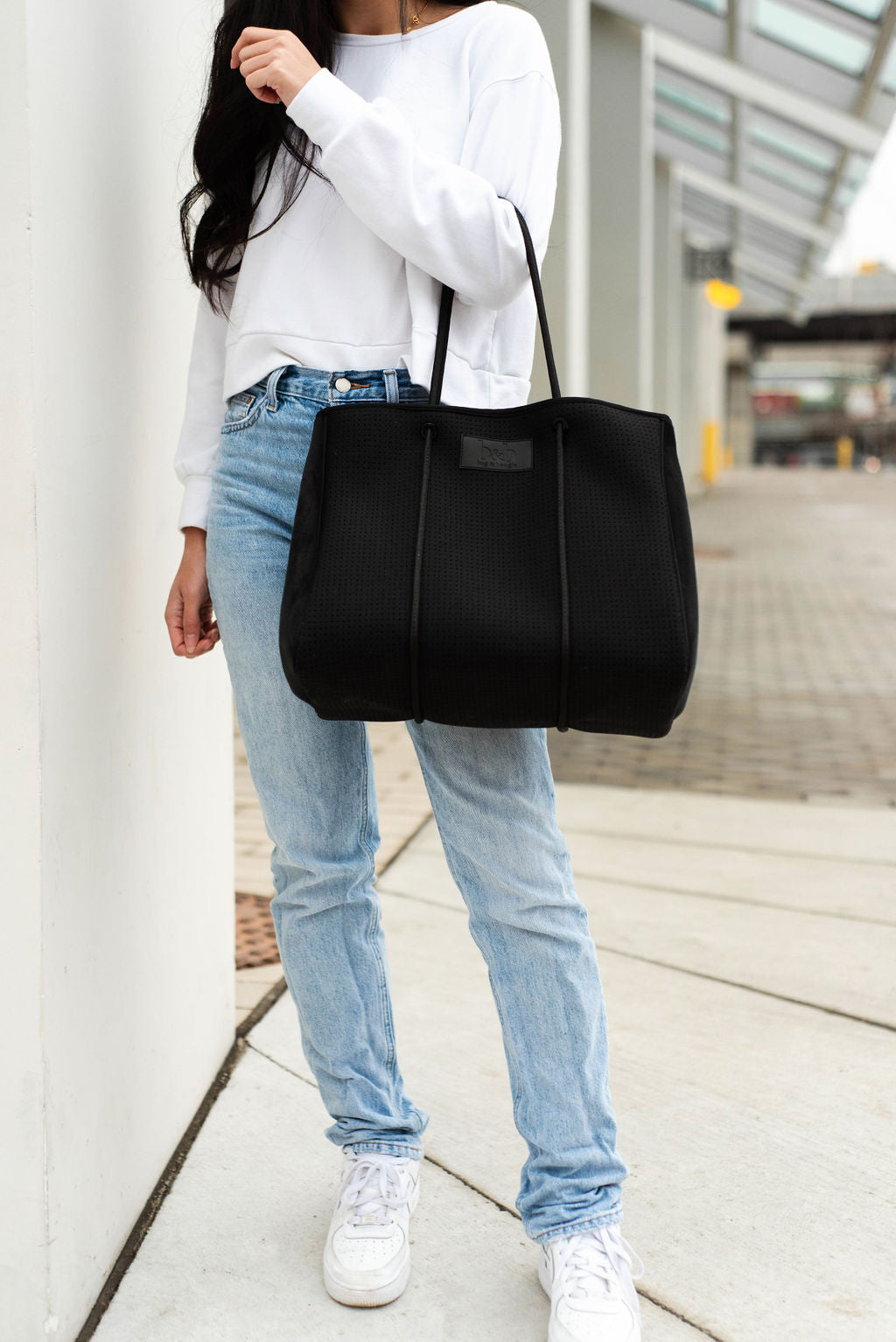 Baby Midnight Zipper Tote
