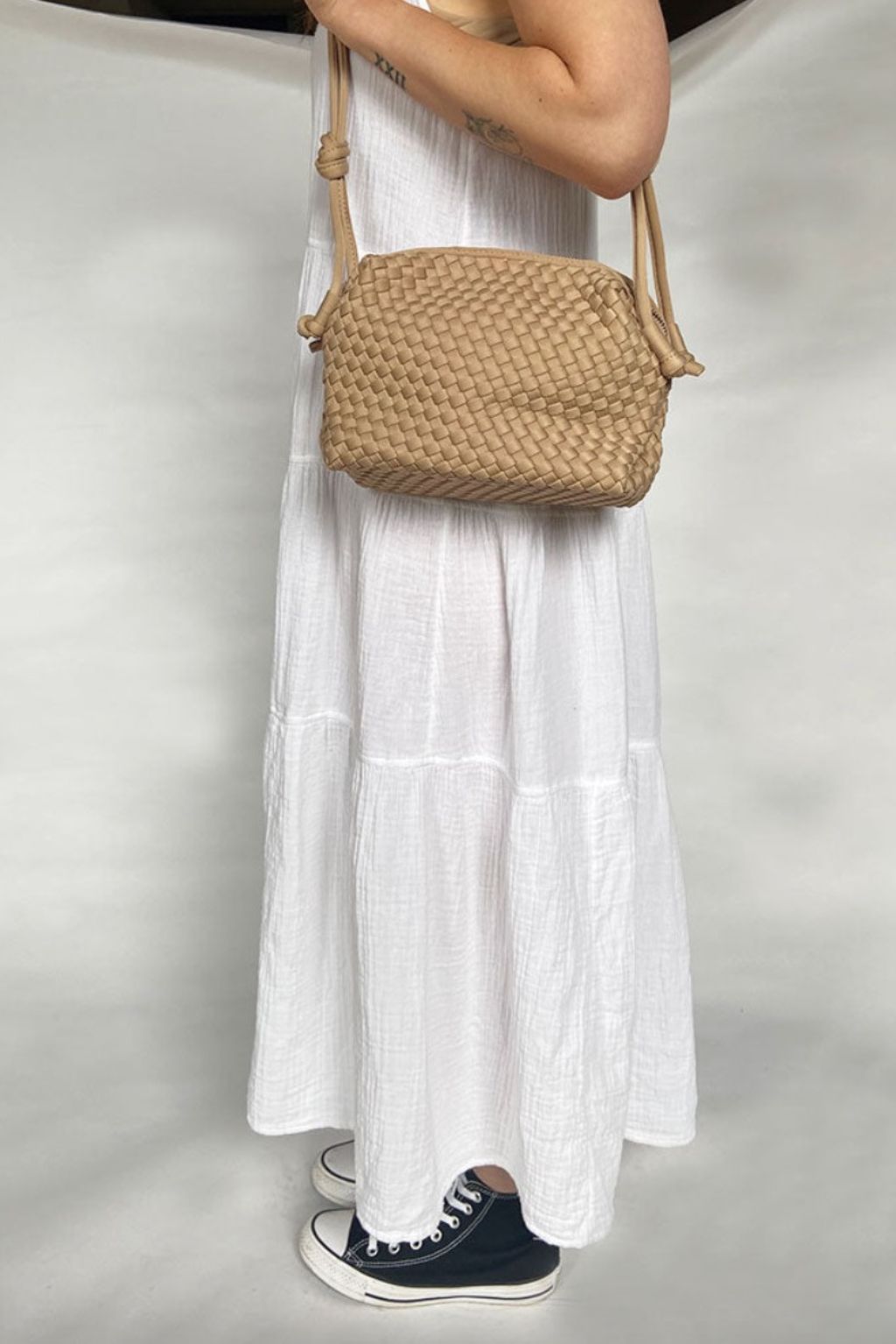 Tan Mini Crossbody