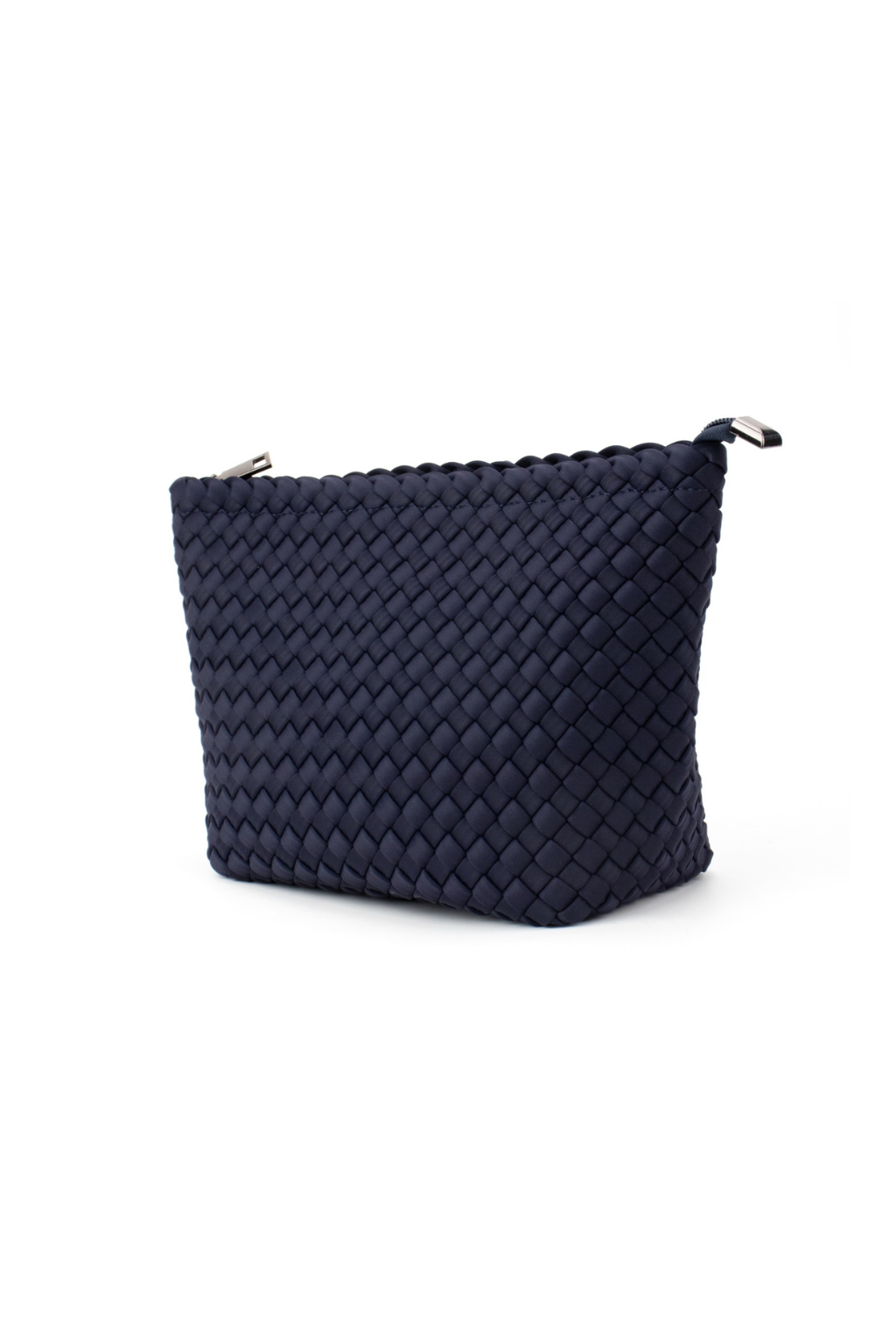 Woven Cosmetic Bag Brown