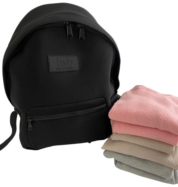 b&b x MRLO Backpack + Waffle Set Bundle! You&