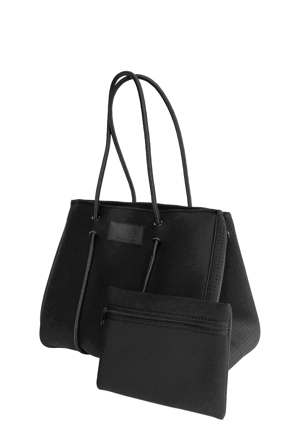 Midnight Zipper Neoprene Tote