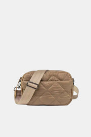 Quilted Crossbody in Tan