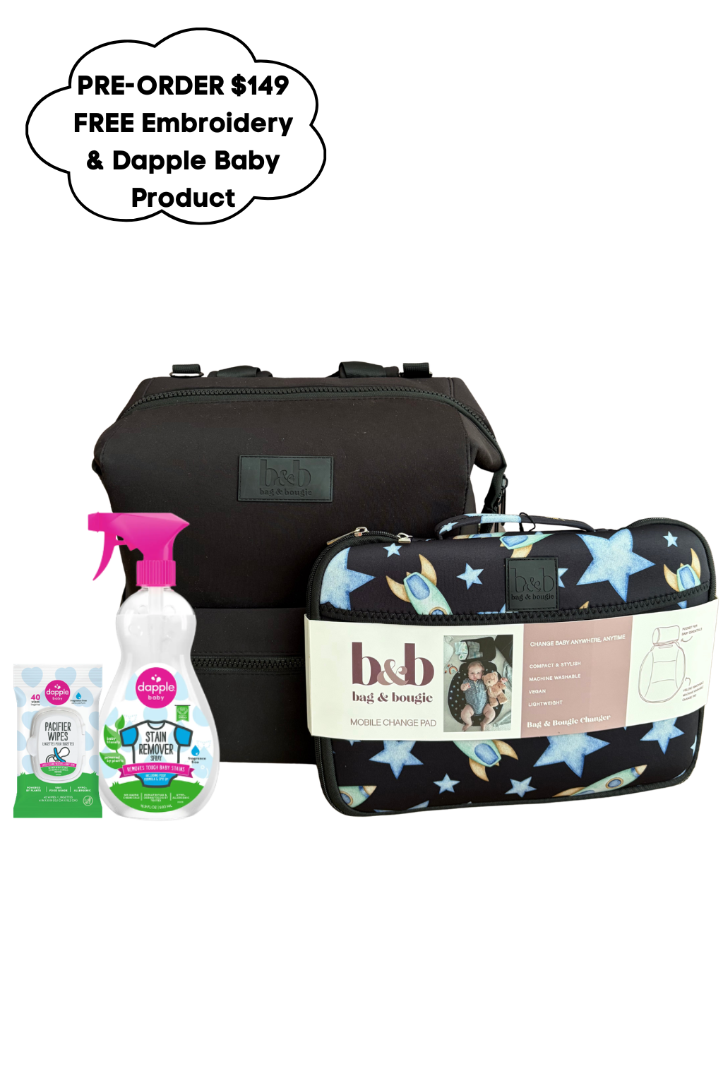 Diaper Backpack & Change Pad *PRE-ORDER*