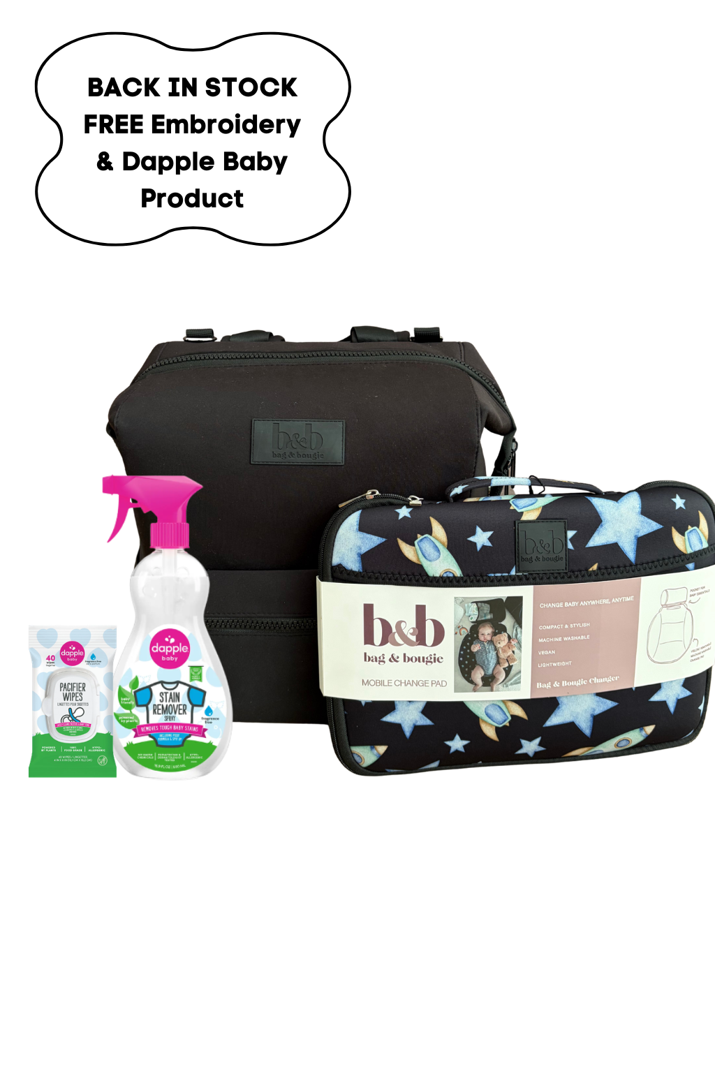 Diaper Backpack & Change Pad