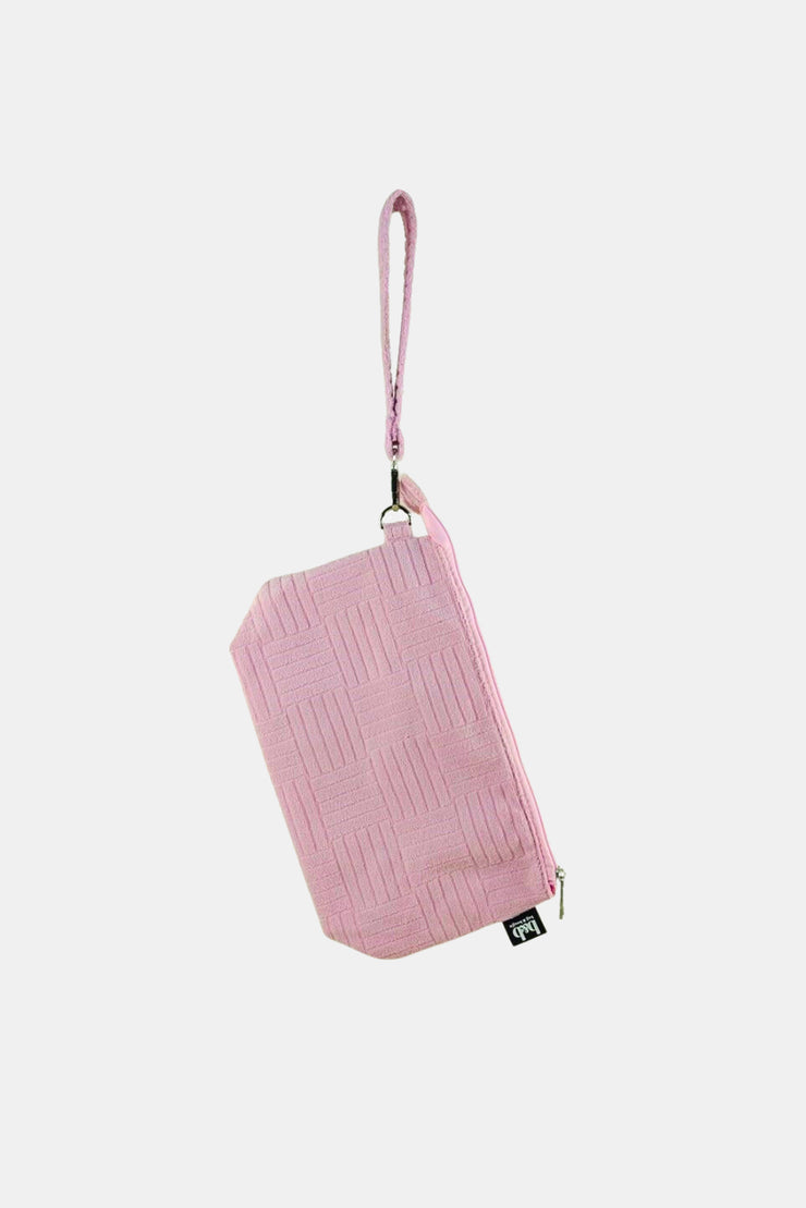 Terry Pouch in Baby Pink