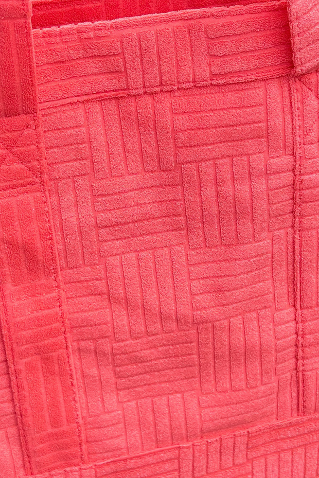 Cosmetic Bag, Wristlet Duo in Coral