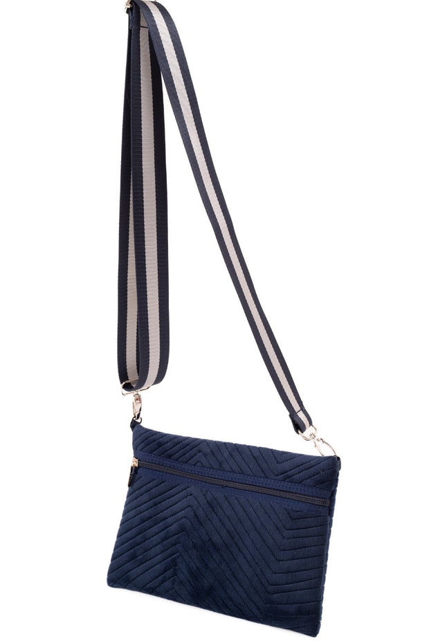 Mini Navy Chevron x Sabi Chic